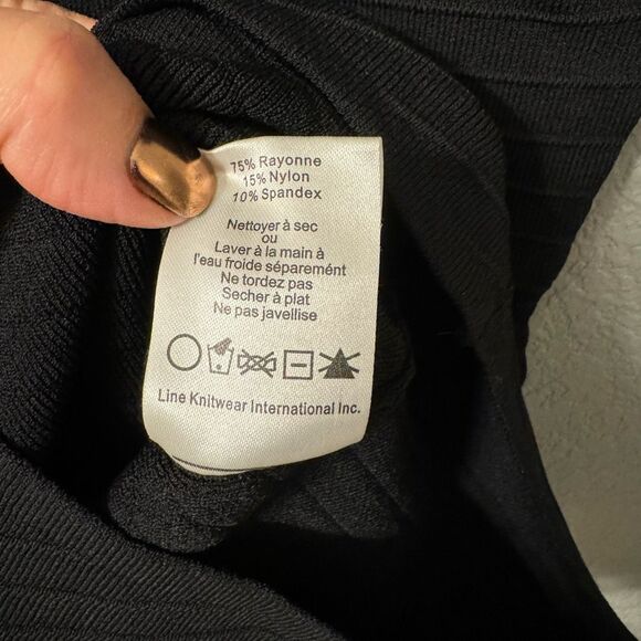 John+ Jenn Black Bodycon Dress Size XS - Picture 7 of 7